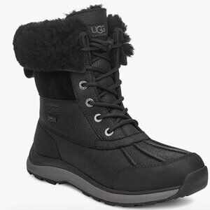 UGG Adirondack Black Lace-Up Boots